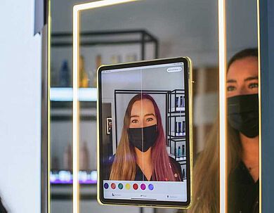Augmented Reality im Amazon Salon