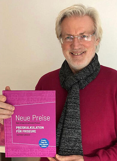 Peter Lehmann mit seinem neuen Buch "Neue Preise"